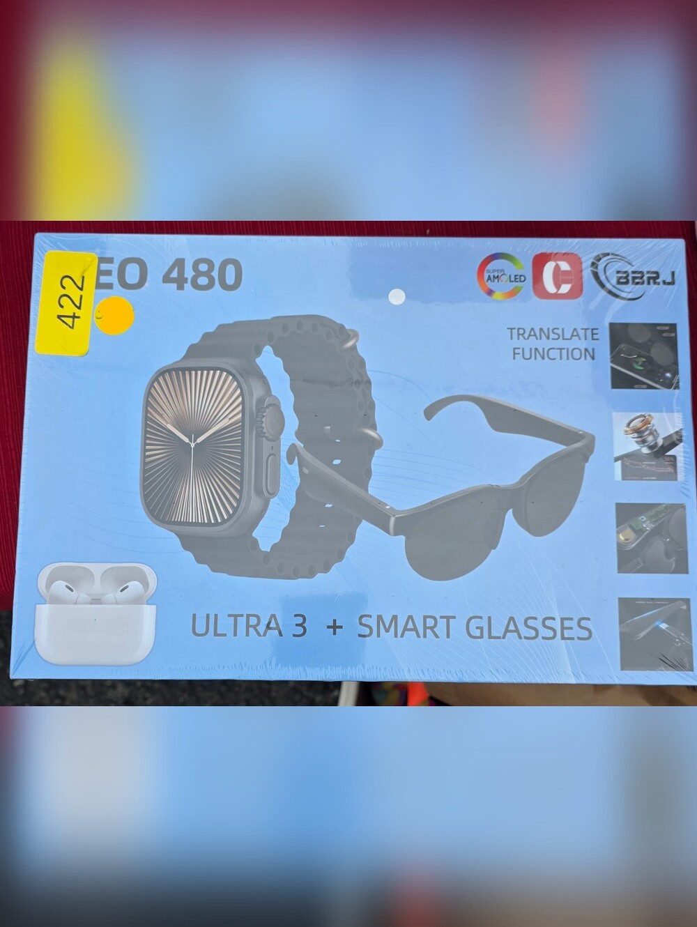 Ultra 3 Smartwatch in Black - Premium Wearable